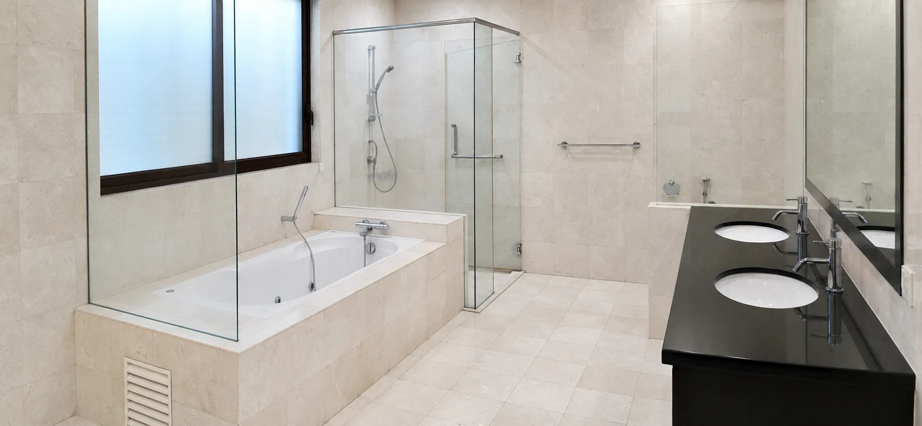 Master bathroom — as it is